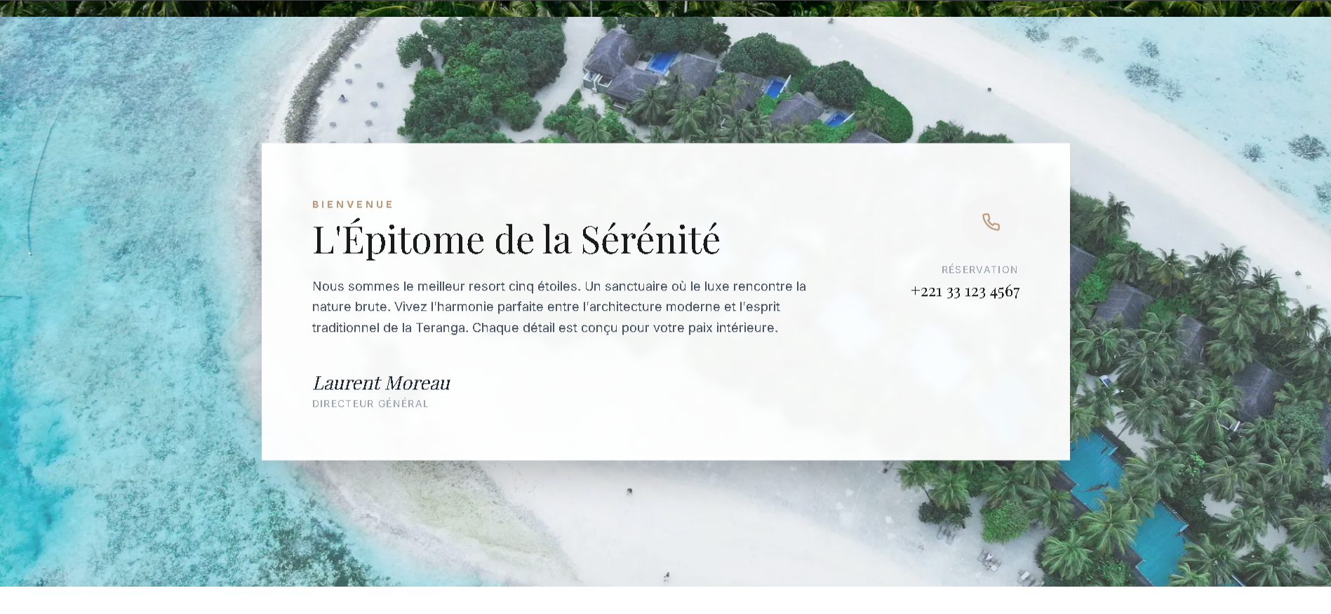 TERANGA RESORT shot 1